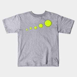 Pattern Tennis Balls Kids T-Shirt